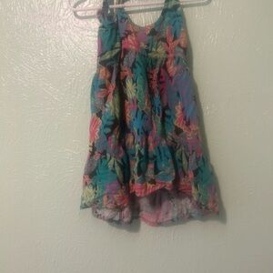 Pink and Blue Casual Dress with Vibrant Style three dresses 2t-35 fit small